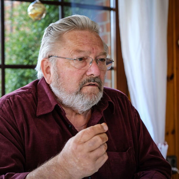 Friedrich-Wilhelm Hauel Mauerfall Amt Neuhaus 08_11_2019 Foto Jens Schulze