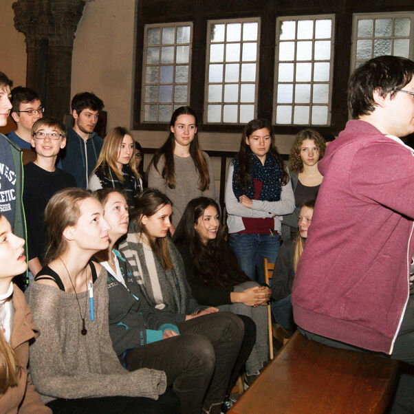 An der Orgel