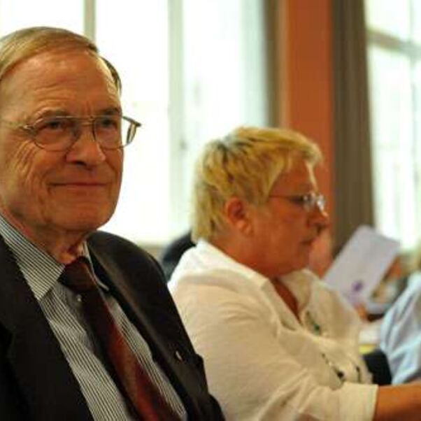 Synodaler D. Horst Hirschler, Abt des Klosters Loccum und Altbischof 