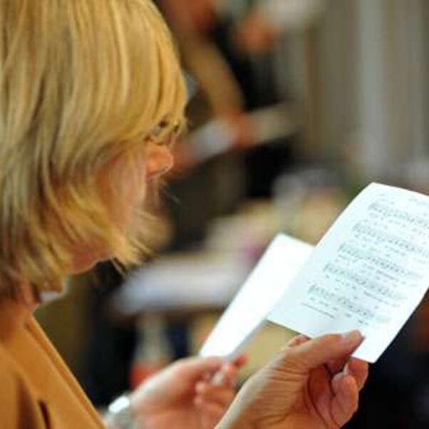 Auch die Landessynode singt 