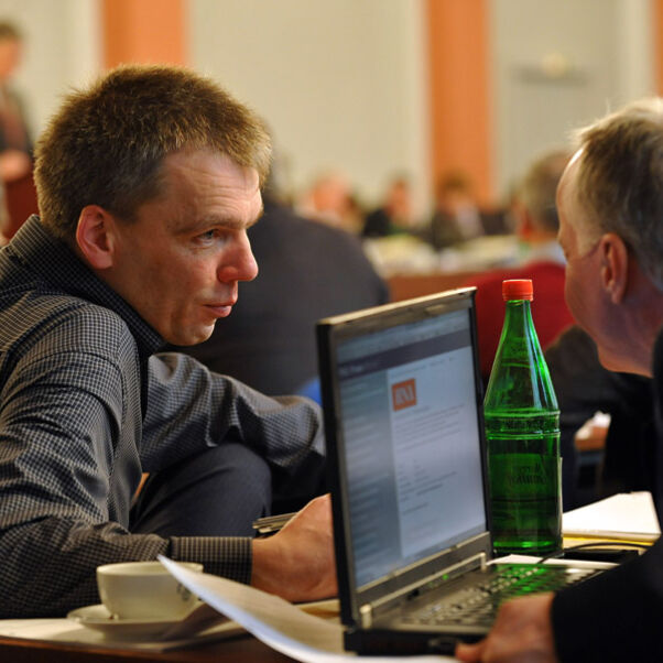 Christof Pannes und Philipp Meyer