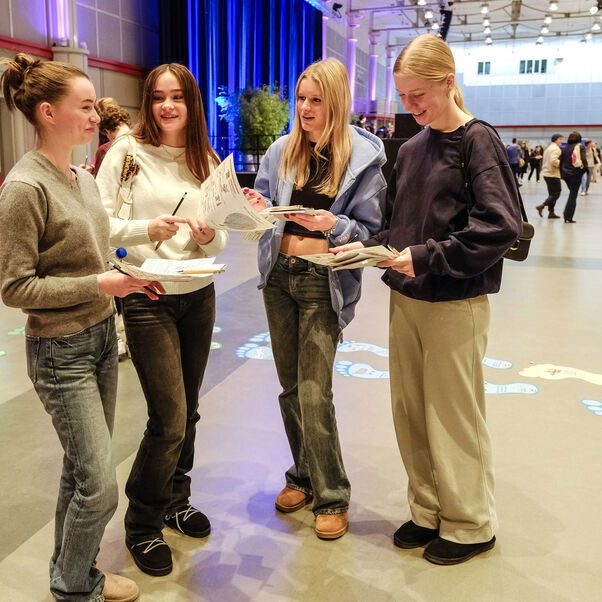 Teilnehmende beim Schuelerforum 2024