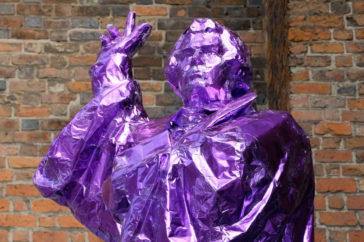 Lutherfigur vor der Marktkirche Hannover