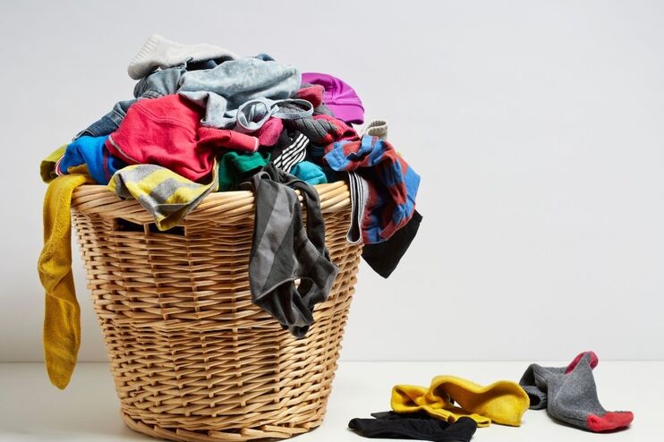 Ungemachte Wäsche kann plötzlich schön sein.