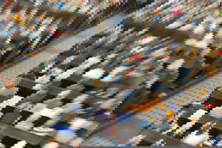 Publikum bei einer Kirchentags-Veranstaltung.