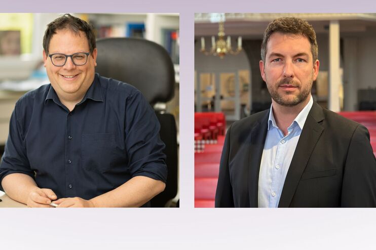 zwei Menschen im Portrait