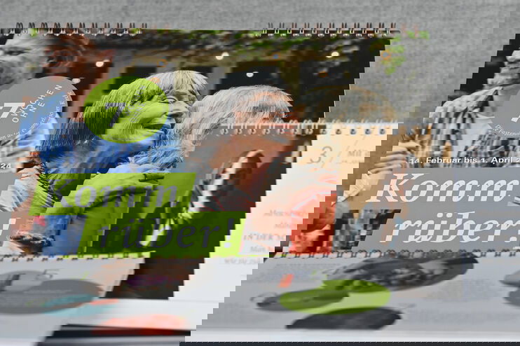 Tischkalender und Wandkalender der Fasteninitiative „7 Wochen ohne“ der evangelischen Kirche für 2024.